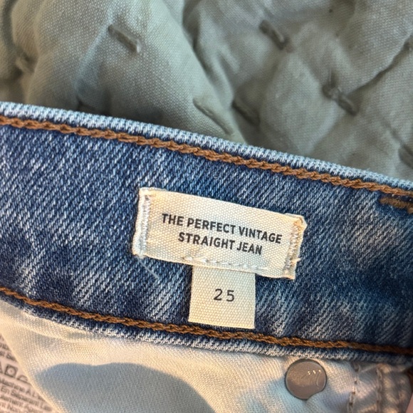 Madewell Denim - Madewell The Perfect Vintage Straight Jean